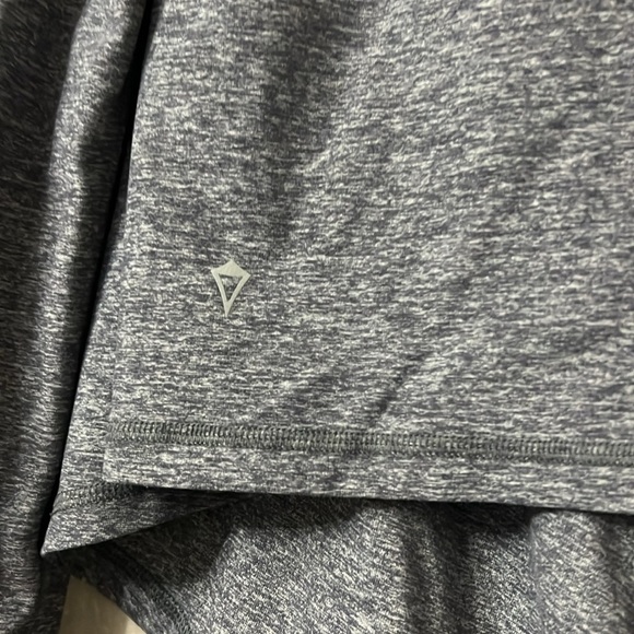 Ivivva Girls size 12 Fours a Charm 4-way Gray Wrap Cardigan Sweater - Picture 3 of 6